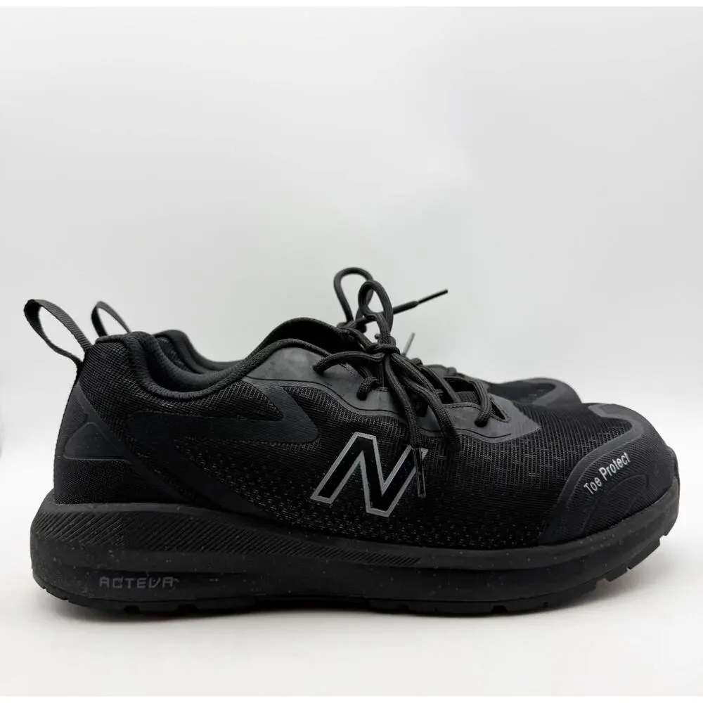 New Balance Mens Logic Comp Toe EH PR SR Work Shoes US 7.5 2E WIDE Black NIB